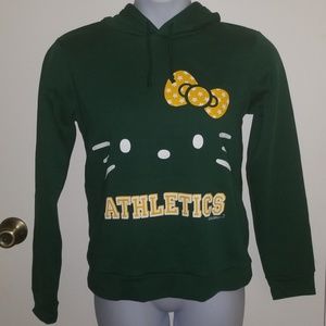 NWT Hello Kitty x Oakland A's Hoodie / Pullover